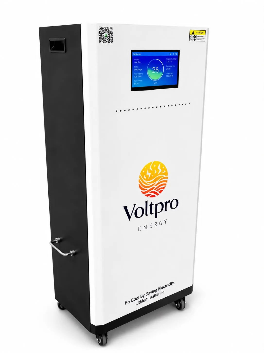 Voltpro Energy 24V 314Ah LiFePO4 Battery | EVE A-Grade 8000+ Cycles | JK Inverter BMS PB2A16S20P | 200A | 2A Active Balancing