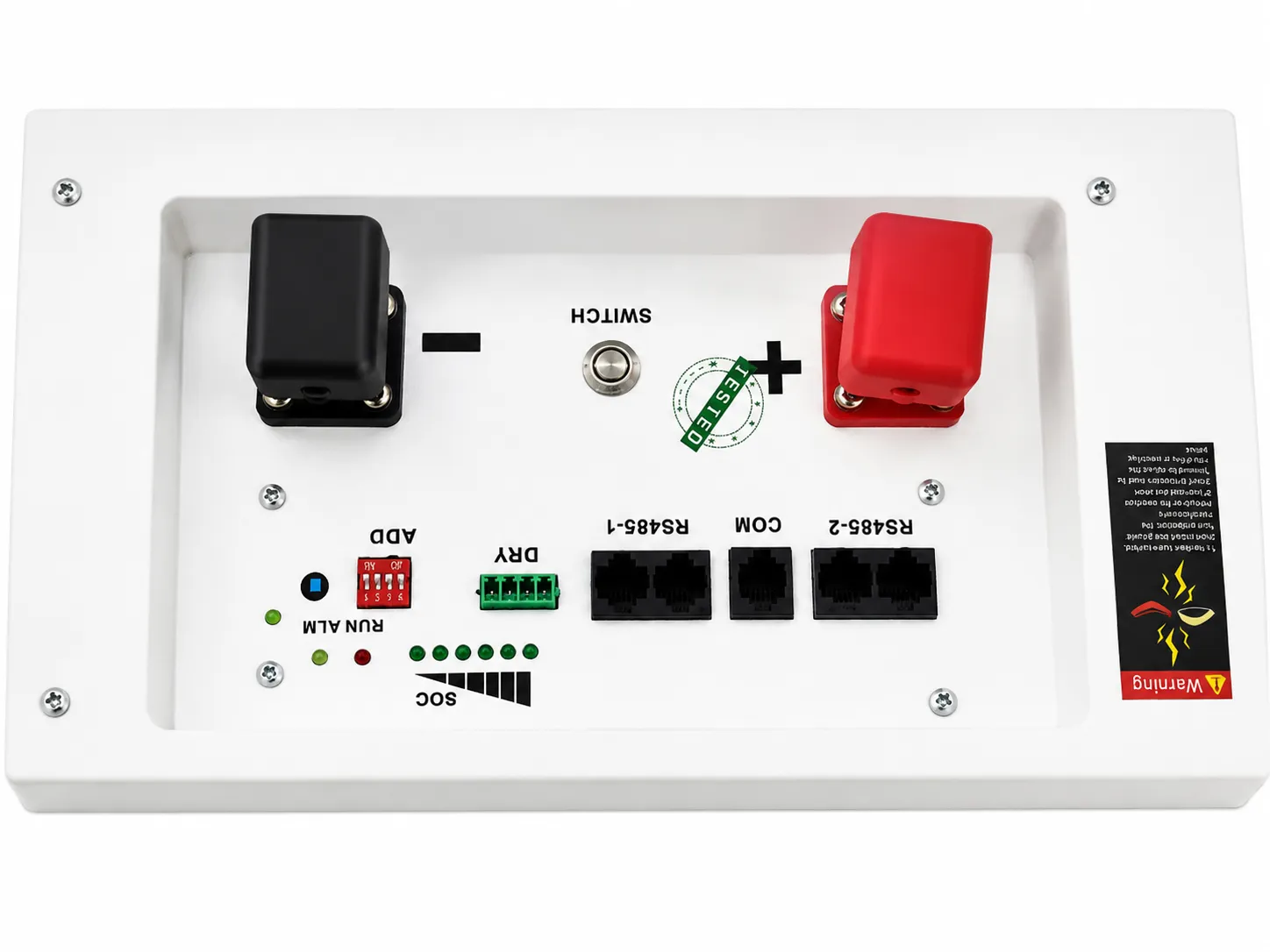 Voltpro Energy 16S 100Ah LiFePO4 Battery Box | 24V 200Ah Battery Casing | Smart BMS & JK Inverter BMS Support | Communication