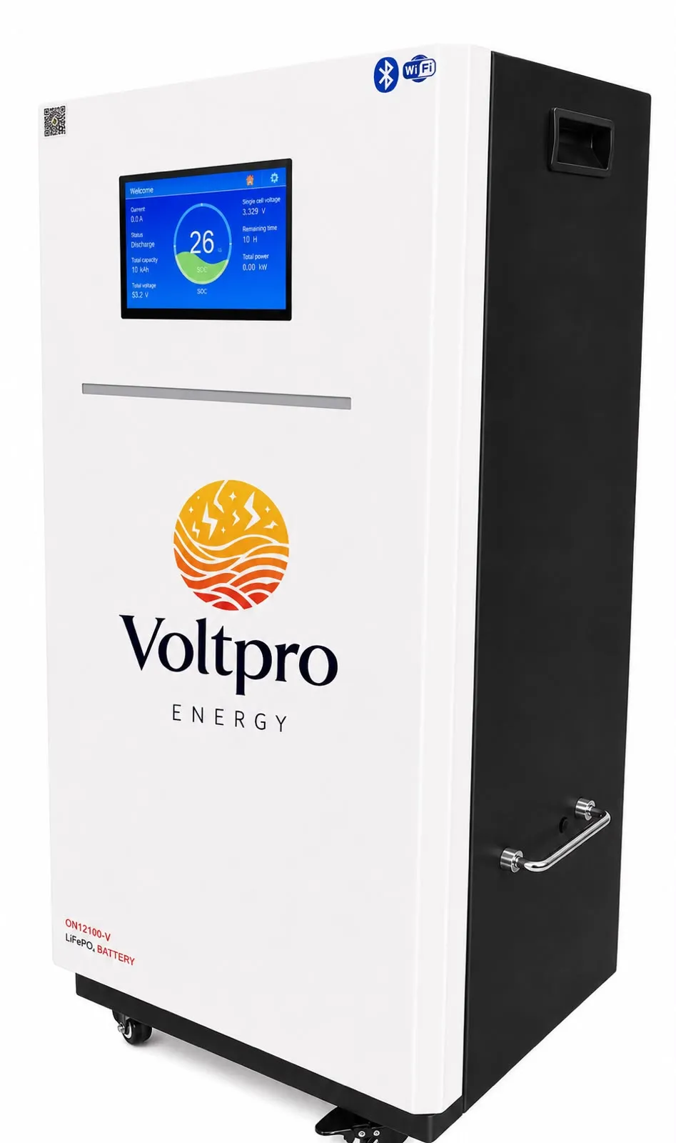 Voltpro Energy 51.2V 314Ah LiFePO4 Lithium Battery | EVE A-Grade 8000+ Cycles | TDT-1001 Smart Inverter BMS | 300A | 600A Pea