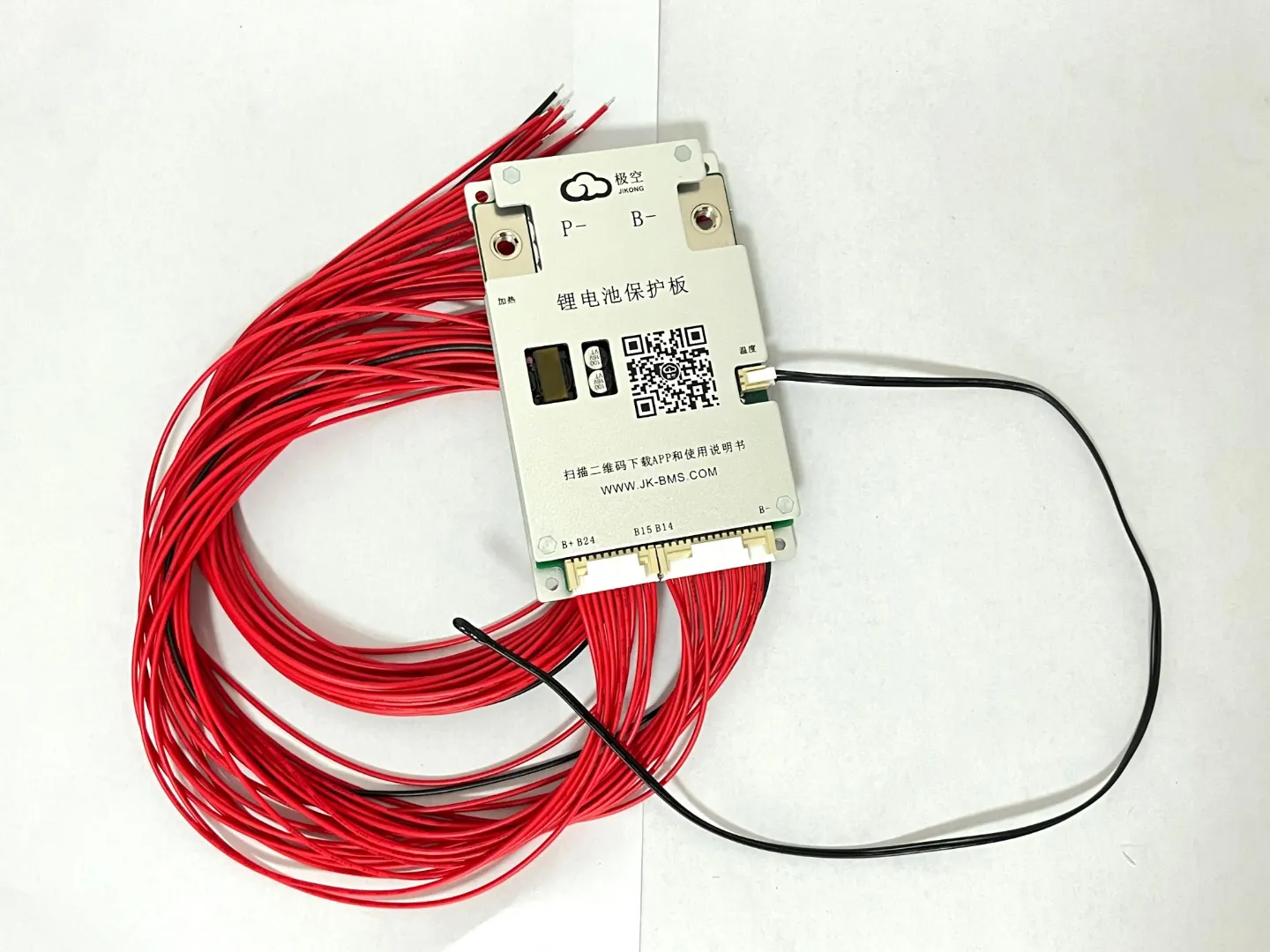 JK-BD4A24S6P Smart BMS 60A with 0.4A Active Balancer | 8S-24S LiFePO4, Li-ion & LTO Battery Management System | Bluetooth & R